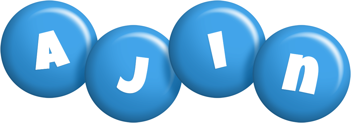 Ajin candy-blue logo