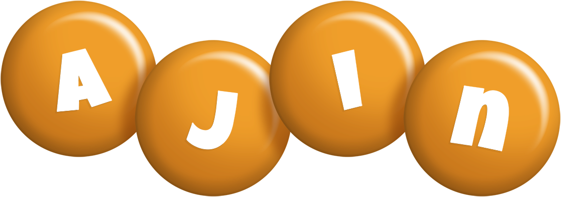 Ajin candy-orange logo
