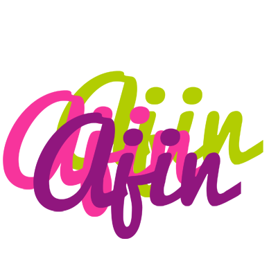 Ajin flowers logo