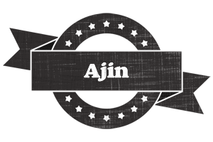 Ajin grunge logo