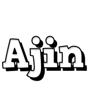 Ajin snowing logo