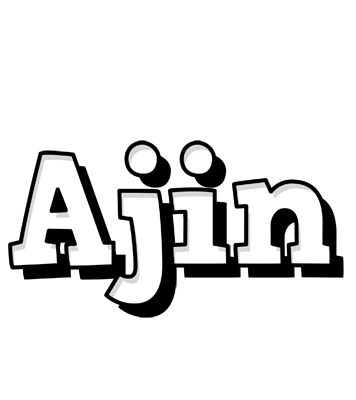 Ajin snowing logo