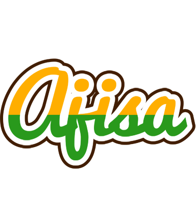 Ajisa banana logo