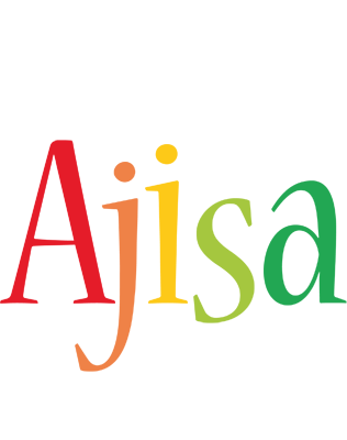 Ajisa birthday logo