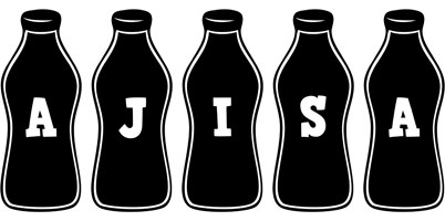 Ajisa bottle logo