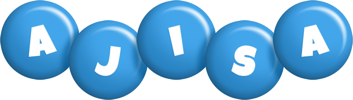 Ajisa candy-blue logo