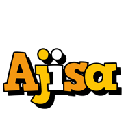 Ajisa cartoon logo