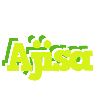 Ajisa citrus logo