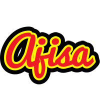Ajisa fireman logo