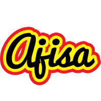 Ajisa flaming logo