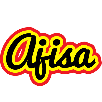 Ajisa flaming logo