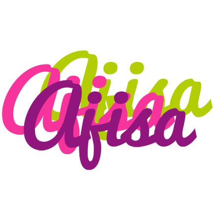 Ajisa flowers logo