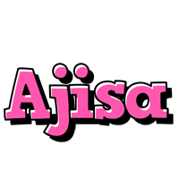 Ajisa girlish logo