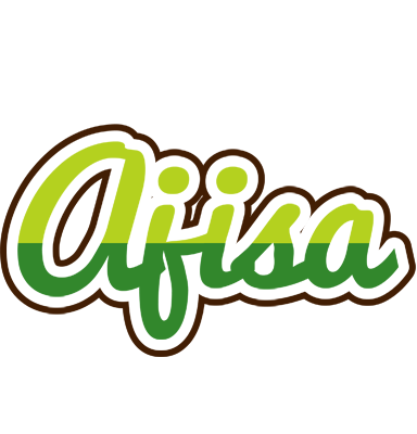 Ajisa golfing logo