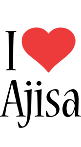 Ajisa i-love logo