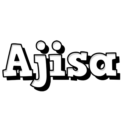 Ajisa snowing logo