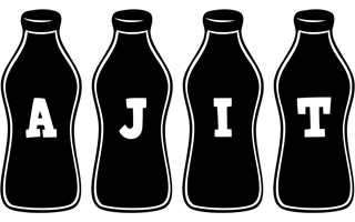 Ajit bottle logo