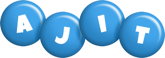 Ajit candy-blue logo
