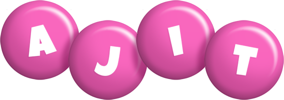 Ajit candy-pink logo
