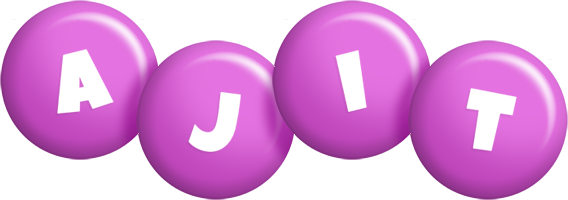 Ajit candy-purple logo