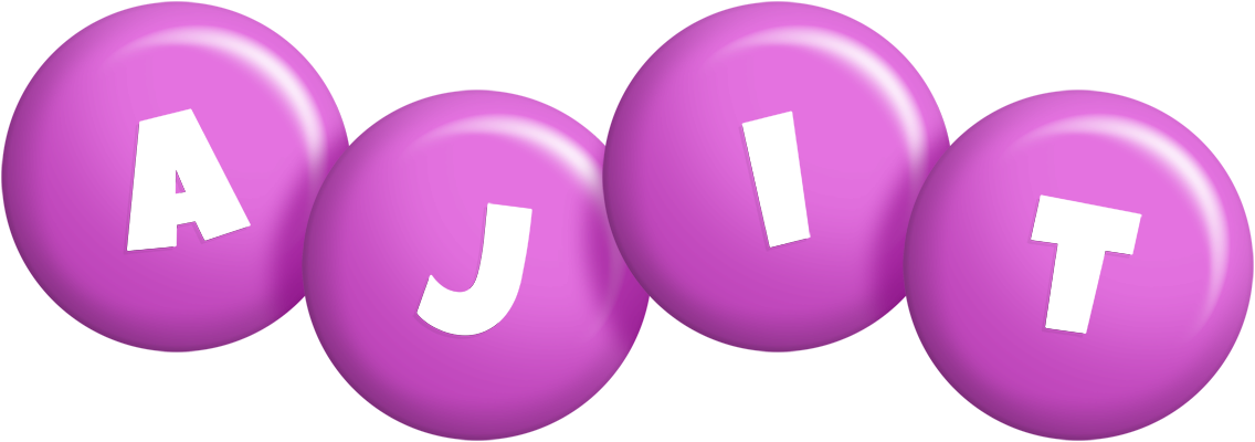 Ajit candy-purple logo