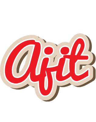 Ajit chocolate logo