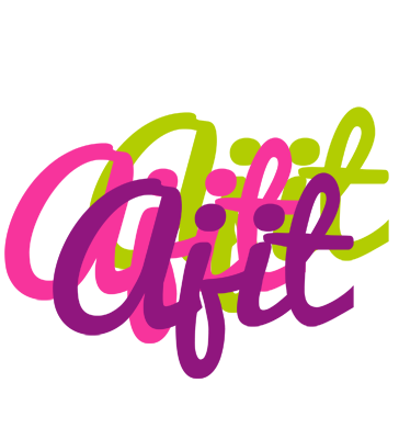 Ajit flowers logo