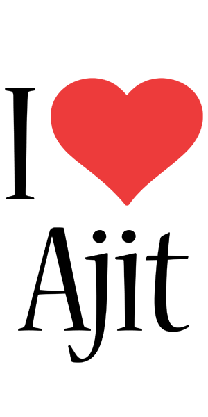 Ajit i-love logo