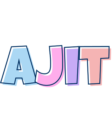 Ajit pastel logo
