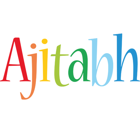 Ajitabh birthday logo