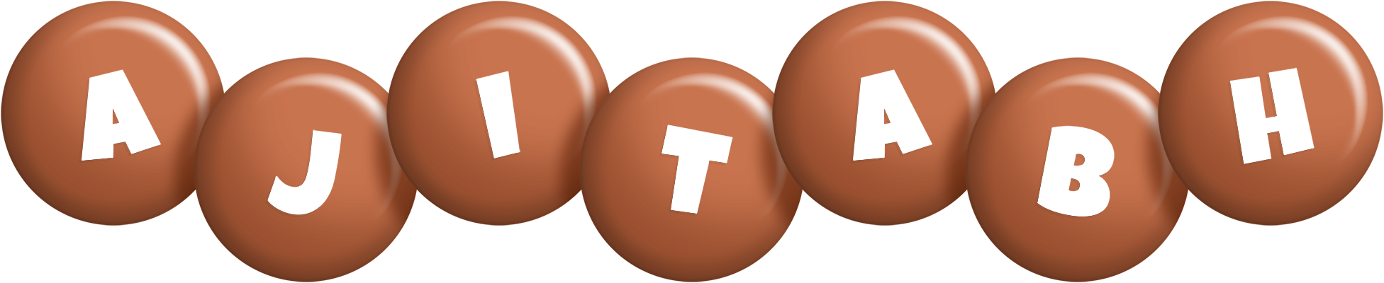 Ajitabh candy-brown logo