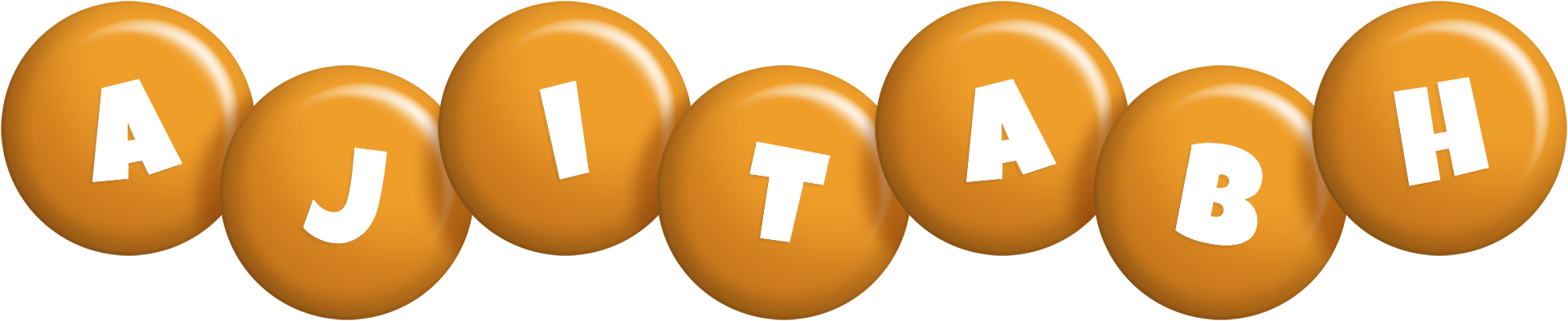 Ajitabh candy-orange logo