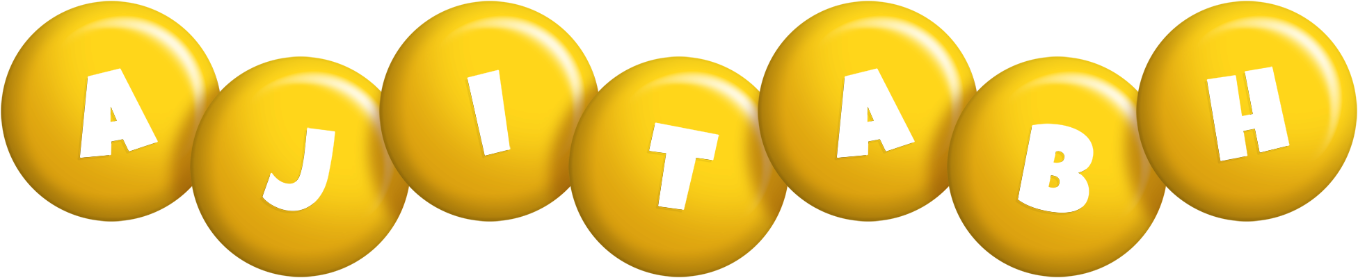 Ajitabh candy-yellow logo
