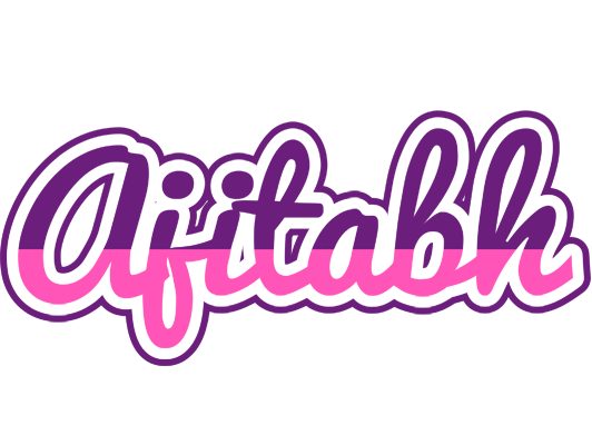 Ajitabh cheerful logo