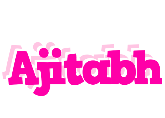 Ajitabh dancing logo