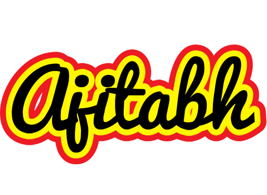 Ajitabh flaming logo