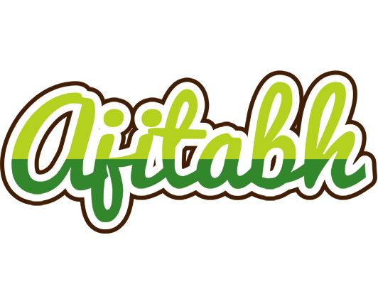 Ajitabh golfing logo