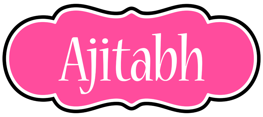 Ajitabh invitation logo