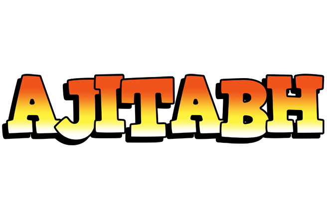 Ajitabh sunset logo