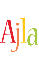 Ajla birthday logo
