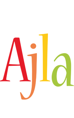 Ajla birthday logo