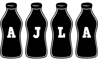 Ajla bottle logo