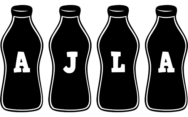 Ajla bottle logo