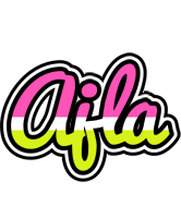 Ajla candies logo