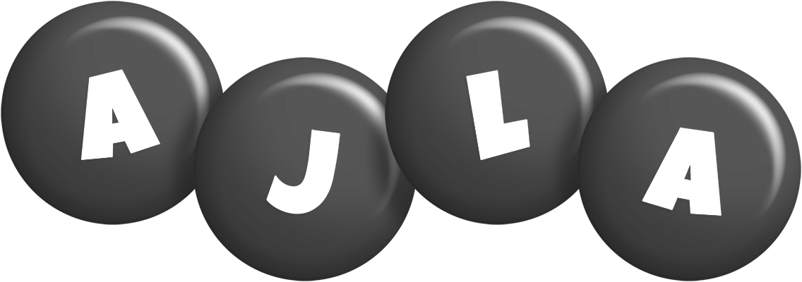 Ajla candy-black logo