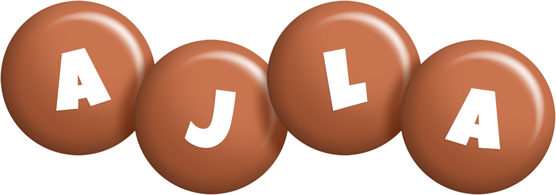 Ajla candy-brown logo