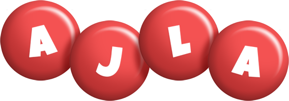 Ajla candy-red logo