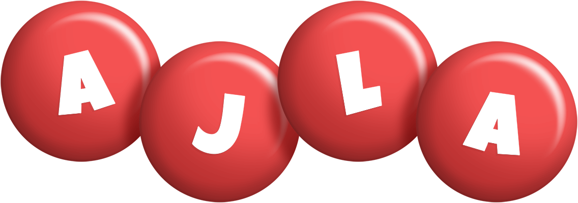 Ajla candy-red logo