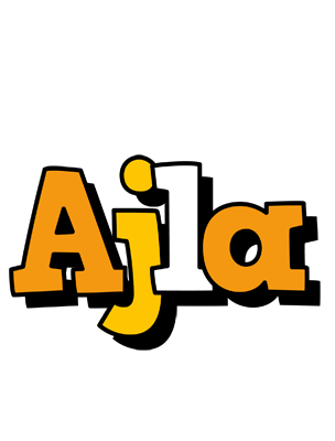 Ajla cartoon logo