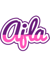 Ajla cheerful logo